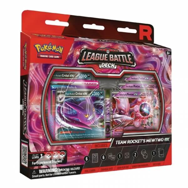 Pokémon Team Rocket's Mewtwo ex League Battle Deck