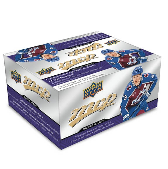 2025-2026 NHL Upper Deck MVP Retail Box - hokejové karty