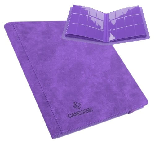 Album na karty Gamegenic Prime 24-Pocket Purple