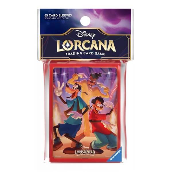 Obaly na karty Lorcana: Fabled - Goofy, Max, Powerline (65 ks)