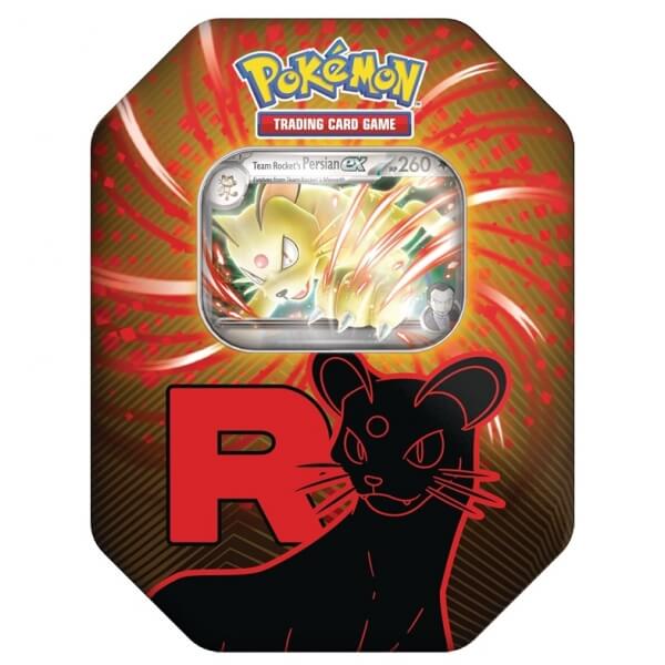 Plechovka Pokémon Team Rocket Tin - Persian ex