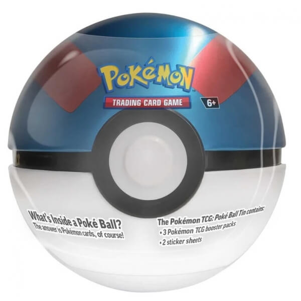 Pokémon plechovka Pokéball Tin 2025 - Great Ball