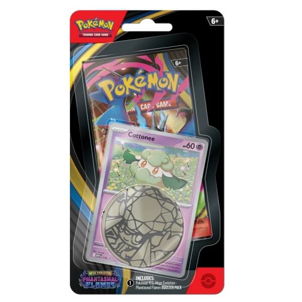 Pokémon Phantasmal Flames - Checklane Blister - Cottonee 