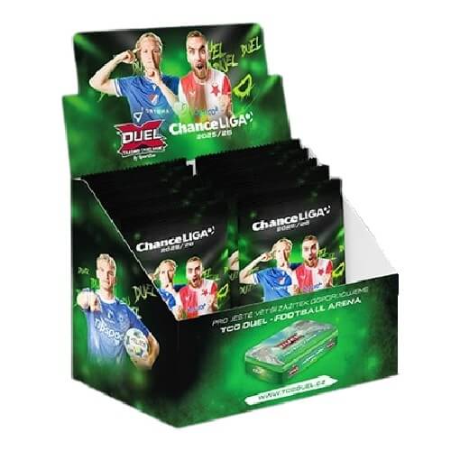 Fotbalové karty Chance Liga 2025/26 TCG Duel Retail box