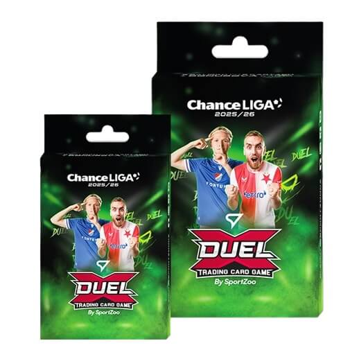 Fotbalové karty Chance Liga 2025/26 TCG Duel Booster box