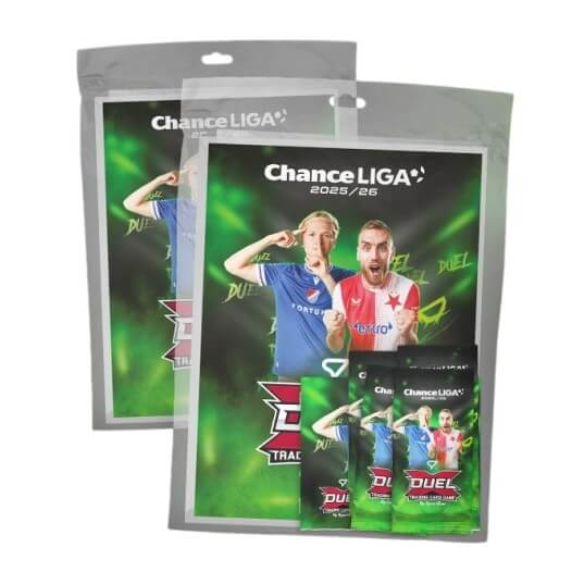Fotbalové karty Chance Liga 2025/26 TCG Duel Startovací balíček