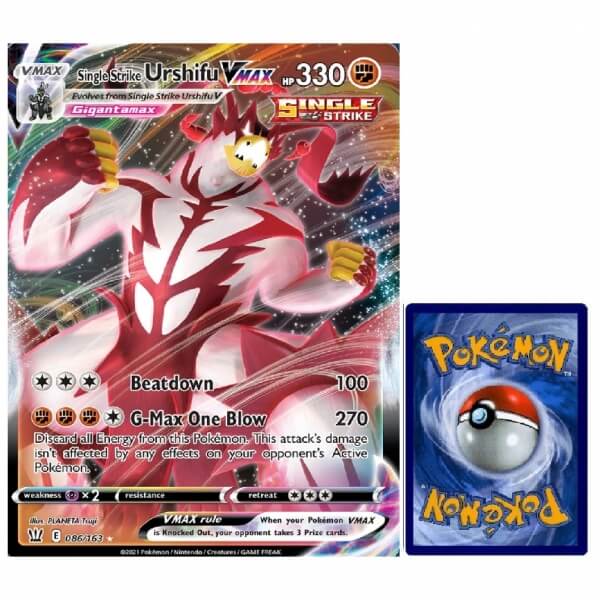 Pokémon JUMBO karta Single Strike Urshifu VMAX