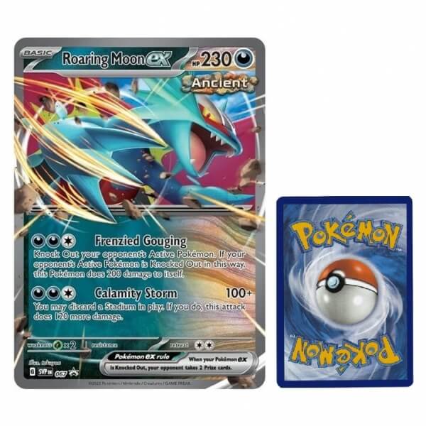 Pokémon JUMBO karta SVP 067 Roaring Moon EX
