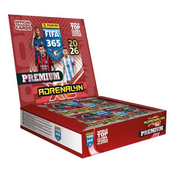 Fotbalové karty Panini FIFA 365 2025/2026 Adrenalyn Premium Box