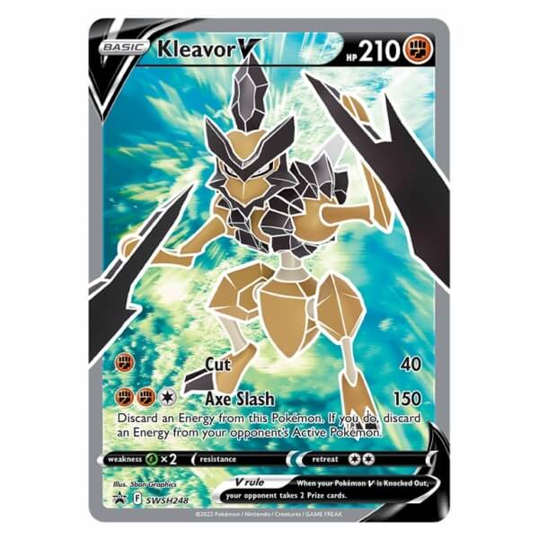 Pokémon kusová karta Kleavor V SWSH248