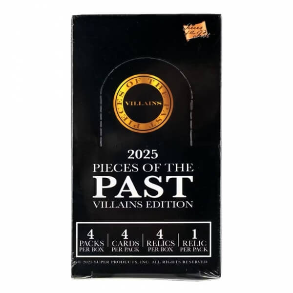 2025 Pieces of the Past Villain Edition Hobby Box