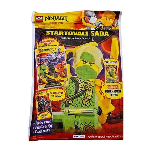 Lego Ninjago TCG karty - 10. řada Dragon Rising Krvavý Měsíc - Starter Pack