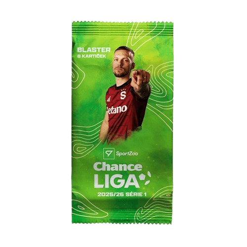 Fotbalové karty Chance liga 2025-2026 1. série Blaster balíček