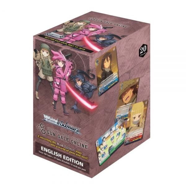 Weiß Schwarz - Sword Art Online Alternative: Gun Gale Online Reprint - Booster box