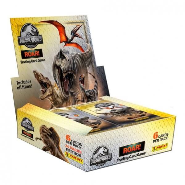 Jurský park ROAR - sběratelské karty - Flow Pack Booster Box