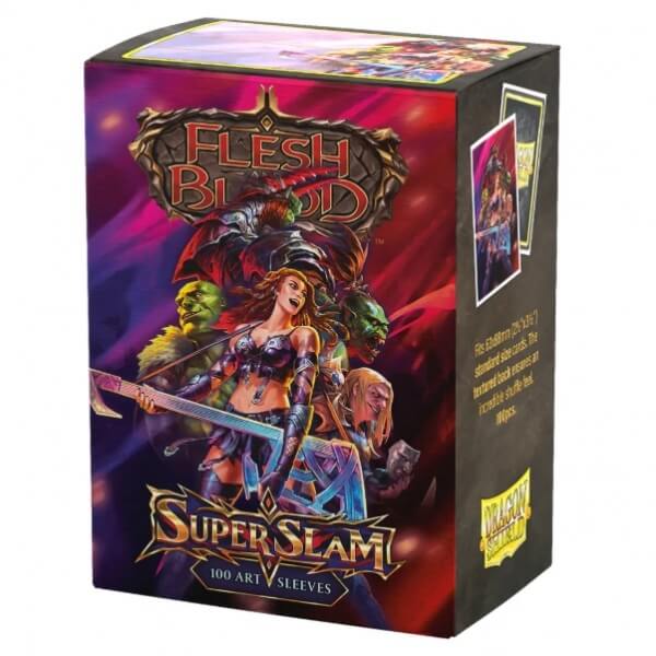 Obaly na karty Dragon Shield Art Sleeves - Flesh and Blood Super Slam - 100 ks