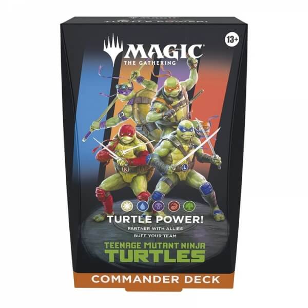 Magic: The Gathering Teenage Mutant Ninja Turtles Commander Deck - Turtle Power!