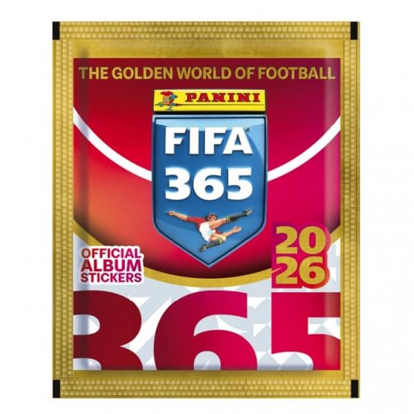 Fotbalové samolepky Panini FIFA 365 2025/2026 - balíček