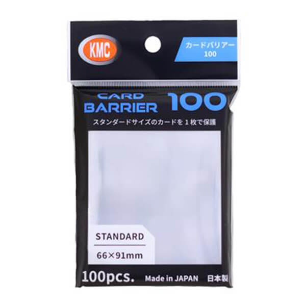Obaly na karty KMC Standard Sleeves - Card Barrier 100 - 100 ks