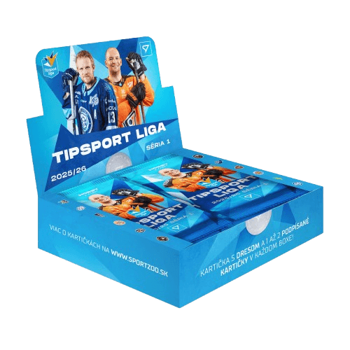 Hokejové karty Tipsport liga SK 2025/26 - Hobby box - 1. série