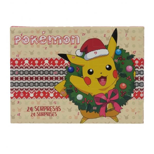 Pokémon adventní kalendář 2025 - školní potřeby