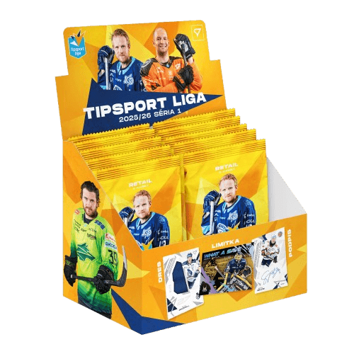 Hokejové karty Tipsport liga SK 2025/26 - Retail box - 1. série