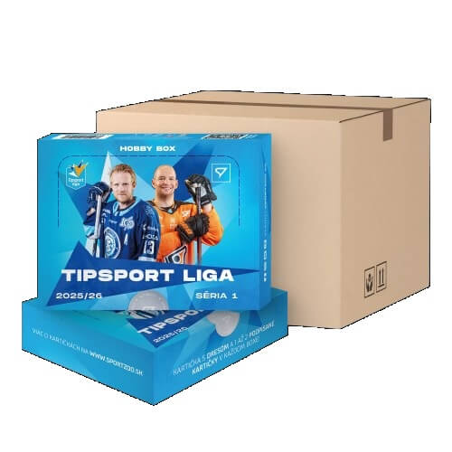 Hokejové karty Tipsport liga SK 2025/26 - Hobby case - 1. série
