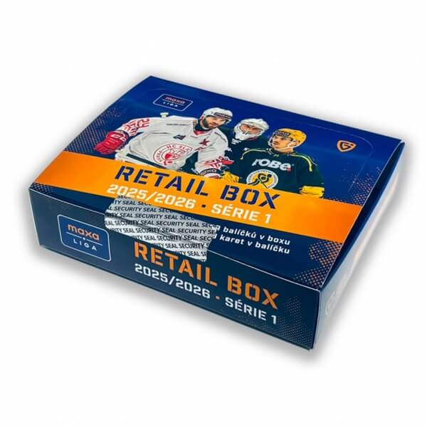Hokejové karty Maxa liga 2025-2026 Serie 1 Retail box