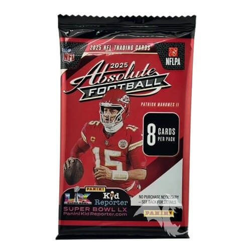 2025 Panini Absolute Football Retail Balíček - karty amerického fotbalu NFL