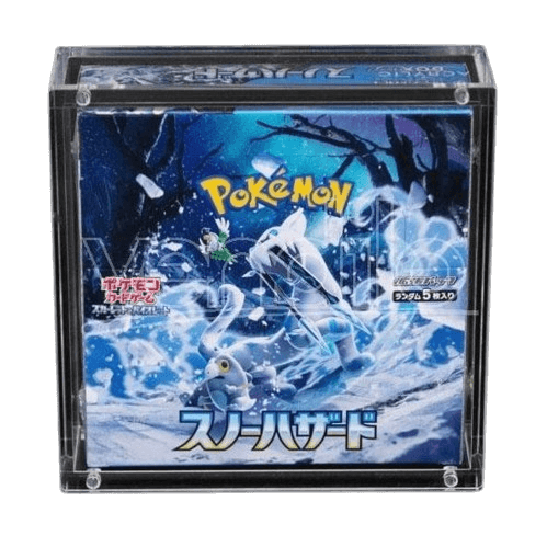 Akrylový box na standardní japonské Pokémon booster boxy