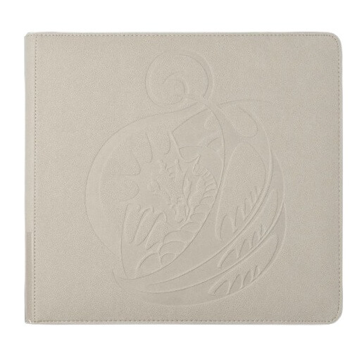 Kroužkové album na karty Dragon Shield Zipster Binder - XL - Ashen White