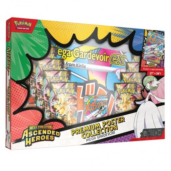 Pokémon Ascended Heroes Premium Poster Collection Mega Gardevoir - 2. jakost