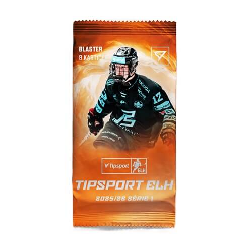 Hokejové karty Tipsport ELH 25/26 Blaster balíček 1. série