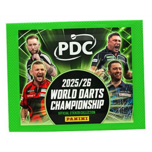2025/26 PDC World Darts Championship - balíček samolepek