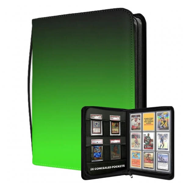 Album na toploadery Evoretro Shield+ 216 kapes (3x3) - Neon Green