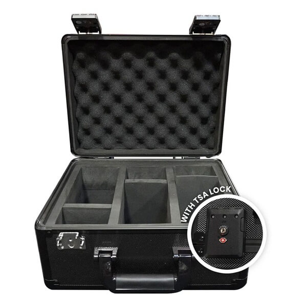 Kufřík na sběratelské karty Small - 3 řady - Black