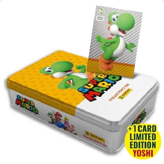 Super Mario 2 Slim Tin Box plechovka se samolepkami - oranžová