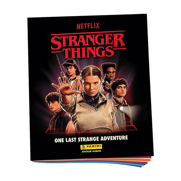 Stranger Things: One last strange Adventure - album na samolepky - EN