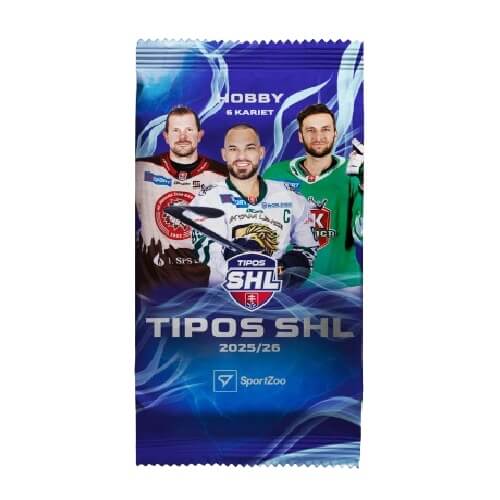 Hokejové karty Tipos SHL 2025-2026 Hobby balíček