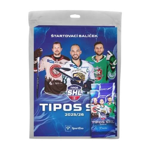 Tipos SHL 2025-2026 starter pack - album na karty a dva balíčky