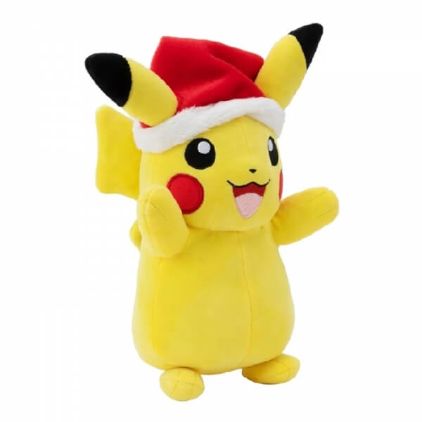 Pokémon plyšák Christmas Pikachu - 20 cm