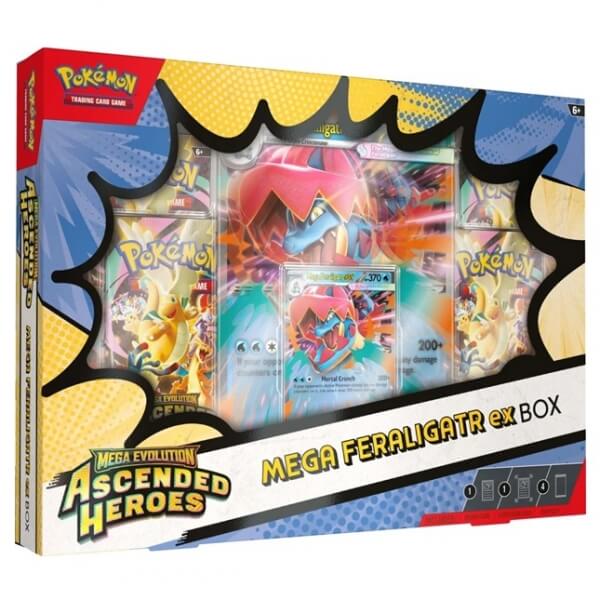 Pokémon Ascended Heroes Mega Feraligatr EX Box - 2. jakost