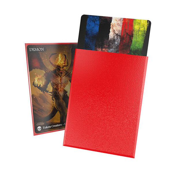 Obaly na karty Ultimate Guard Cortex - Matte Red - 100 ks