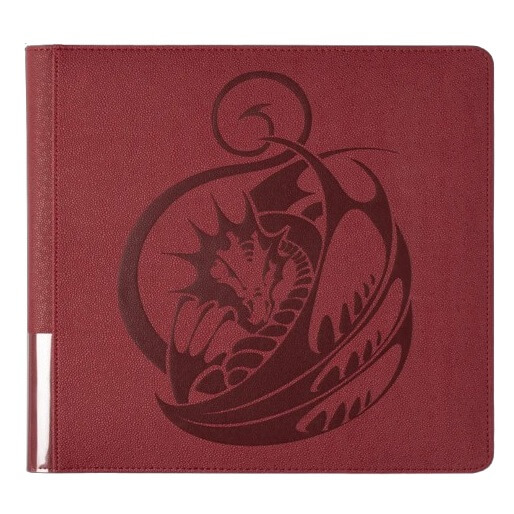 Kroužkové album na karty Dragon Shield Zipster Binder XL - Blood Red