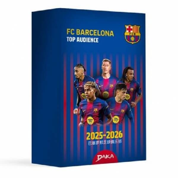 2025-26 Daka FC Barcelona Top Audience Box - fotbalové karty