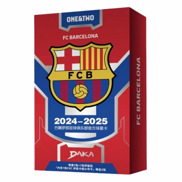 2024-25 Daka FC Barcelona One & Two Hobby Box - fotbalové karty