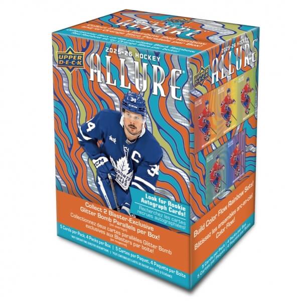 2025-2026 NHL Upper Deck Allure Hockey Blaster Box