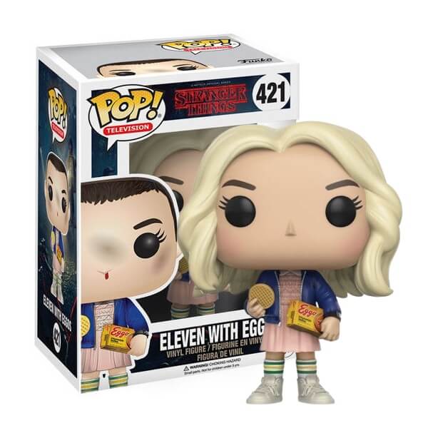 Funko POP! Stranger Things figurka - Eleven with Eggos #421 Chase-varianta