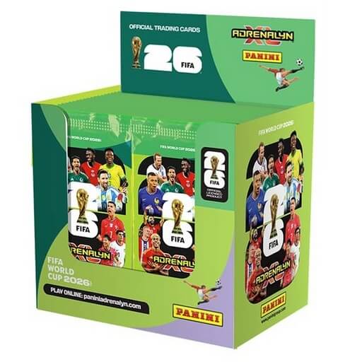 FIFA World Cup 2026 - booster box fotbalové karty - 50 balíčků
