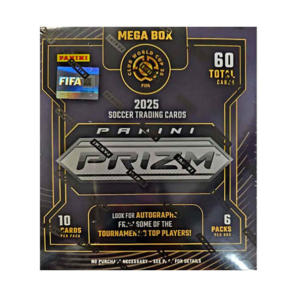 2025 Panini Prizm FIFA Club World Cup 2025 Mega Box - Glitter
